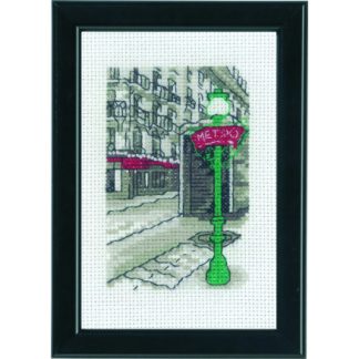 Permin Broderikit Paris 10x15cm