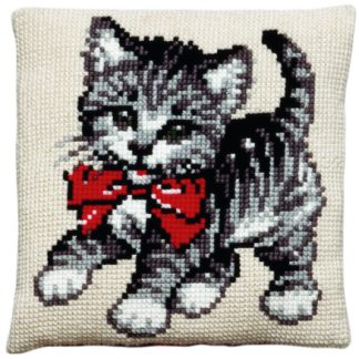 Permin Broderikit Stramaj m/ garn cat 40x40cm