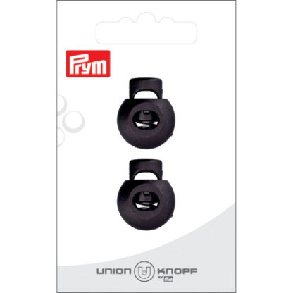 Prym Snorstopper Sort 8mm - 2 stk