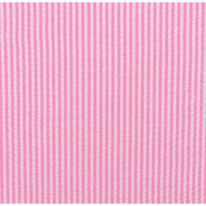 Seersucker Crepe Stof 145 cm 2217 Pink - 50cm