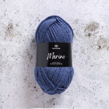 Svarta Fåret Merino Garn 304 Vintage Denim