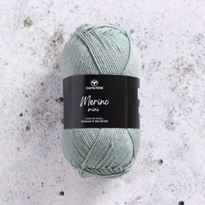 Svarta Fåret Merino Mini Garn 103 Lauerbærblad