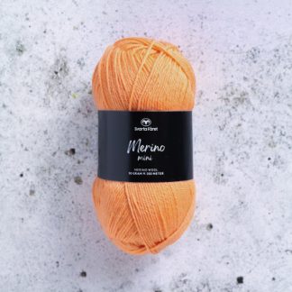 Svarta Fåret Merino Mini Garn 114 Cantaloupe Melon