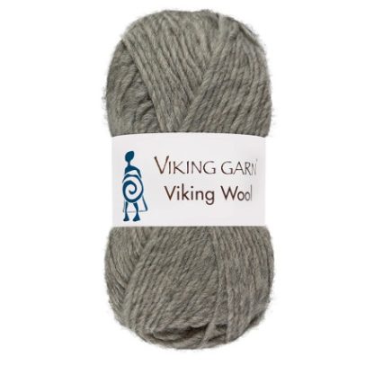 Viking Garn Wool Lys grå 513