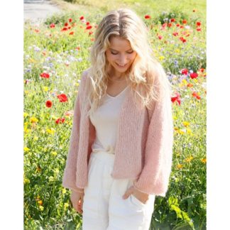 Cherished Moments by DROPS Design - Cardigan Strikkeopskrift str. XS - - XX-Large