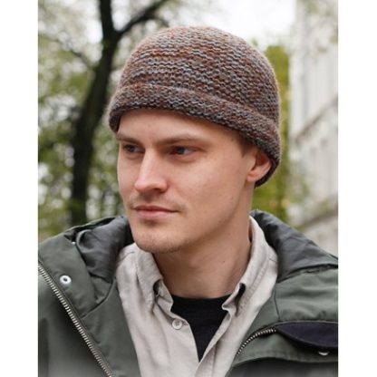 Firewood Hat by DROPS Design - Hue Strikkeopskrift str. S/M - L/XL - Large/X-Large