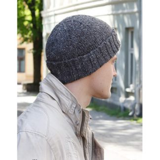 Flagstone Hat by DROPS design - Hue Strikkeopskrift str. S/M - L/XL - Large/X-Large