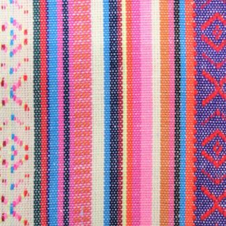 Jacquard m/ mexicanske striber Stof 715 - 50cm