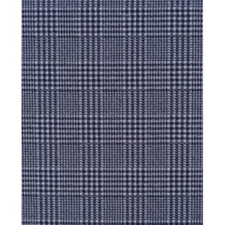 Jacquard Stof 150cm 008 - Blå med små tern