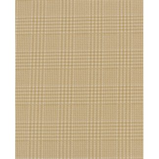 Jacquard Stof 150cm 652 - Beige med små tern