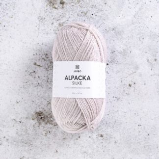 Järbo Alpaca Silke Garn 501 Sandpuds