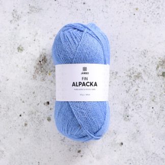 Järbo Fin Alpaca Garn 158 Hav Blå