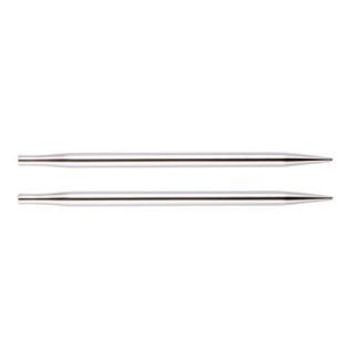 KnitPro Nova Metal Korte Udskiftelige Rundpinde Messing 10cm 6