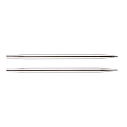 KnitPro Nova Metal Korte Udskiftelige Rundpinde Messing 10cm 8