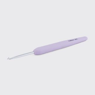 KnitPro Waves Aluminium Crochet Hook Med soft feel Håndtag - 3.25mm