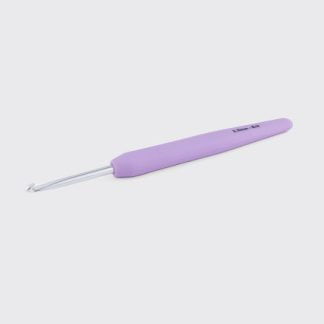 KnitPro Waves Aluminium Crochet Hook Med soft feel Håndtag - 3.50mm