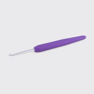 KnitPro Waves Aluminium Crochet Hook Med soft feel Håndtag - 3.75mm