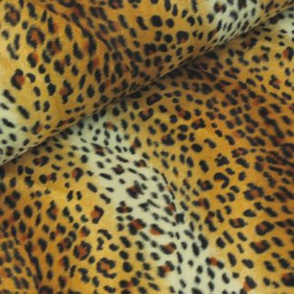 Kunstpels Stof 155cm 5 Leopard - 50cm