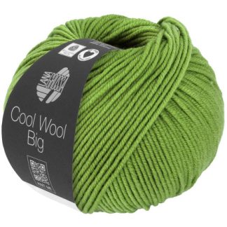 Lana Grossa Cool Wool Big Garn 1022 Kløverbladgrøn