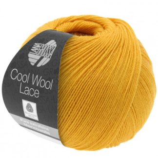 Lana Grossa Cool Wool Lace Garn 09 Majsgul