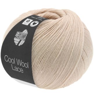 Lana Grossa Cool Wool Lace Garn 13 Beige