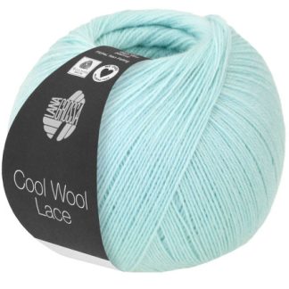 Lana Grossa Cool Wool Lace Garn 43 Pastelturkis