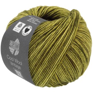 Lana Grossa Cool Wool Vintage Garn 7361 Oliven