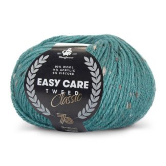 Mayflower Easy Care Classic Tweed Garn 599 Mørk akvamarin