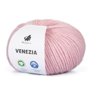 Mayflower Venezia Garn Unicolor 030 Pastel Rosa