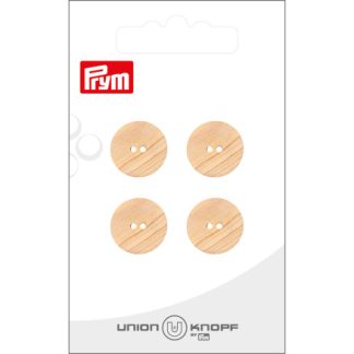 Prym Beige Træknap 15mm - 4 stk