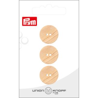 Prym Beige Træknap 18mm - 3 stk