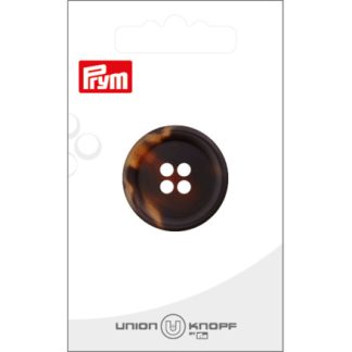 Prym Plastikknap Mørkebrun 28mm -1 stk