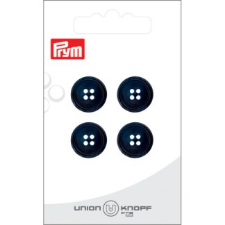 Prym Plastikknap Navy 15mm - 4 stk