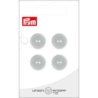 Prym Plastikknap Transparent 15mm - 4 stk