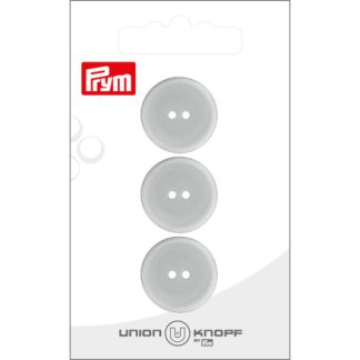 Prym Plastikknap Transparent 20mm - 3 stk