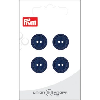 Prym Plastknap Navy 15mm - 4 stk