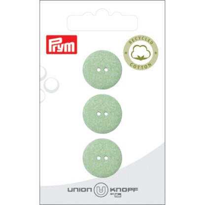 Prym Stofknap Grøn 18mm - 3 stk