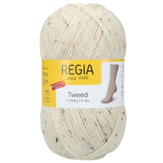 Regia Tweed Garn 02 Natur