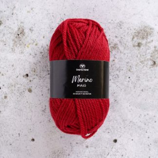 Svarta Fåret Merino Maxi Garn 521 Ruby Rapture