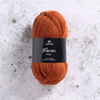 Svarta Fåret Merino Mini Garn 119 Mammut