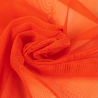 Tyl Stof 150cm 21 Orange - 50cm