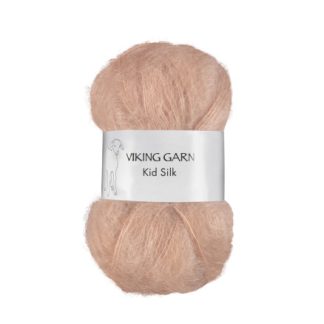 Viking Garn Kid-Silk 366 Lys Nougat